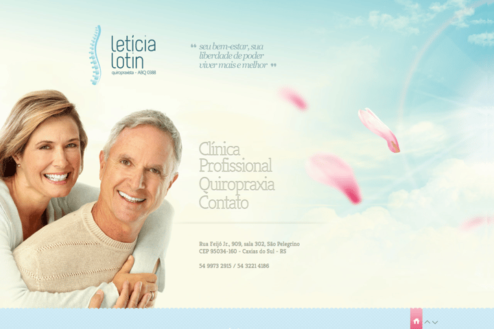 Leticia Lotin website preview